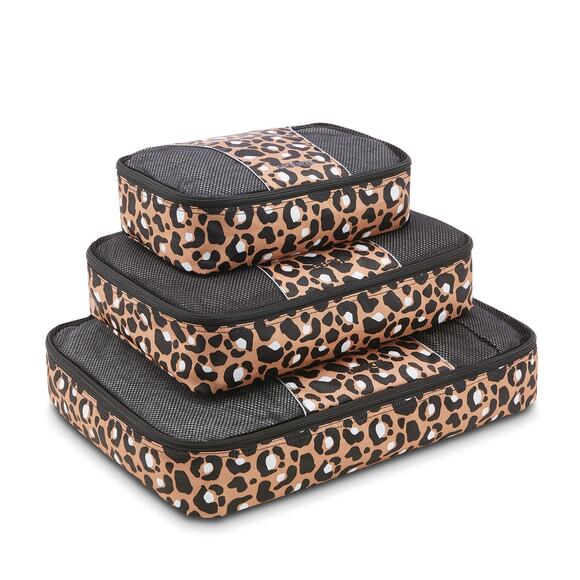 Ebags Classic Packing Cubes 3pc Set Animal Print - Picture 1 of 6